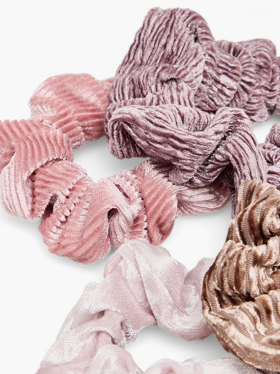 Pack of 5 Velvet Scruchie