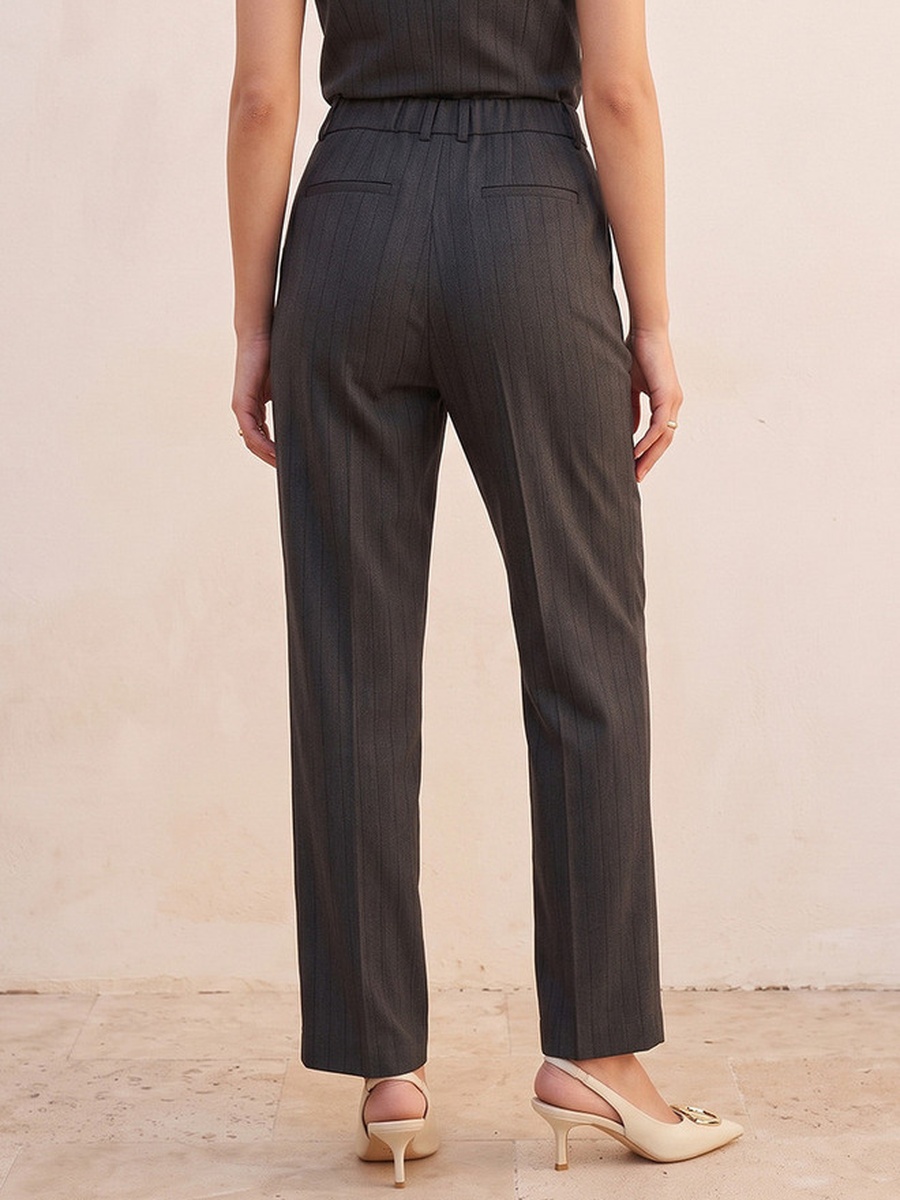 Straight Fit Trousers