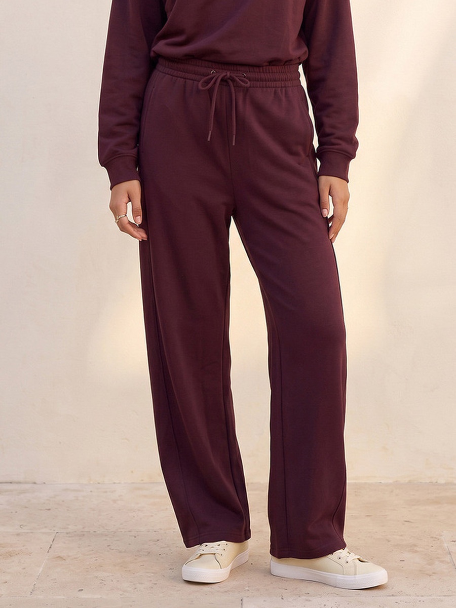 Track Pants with Drawstring Closure