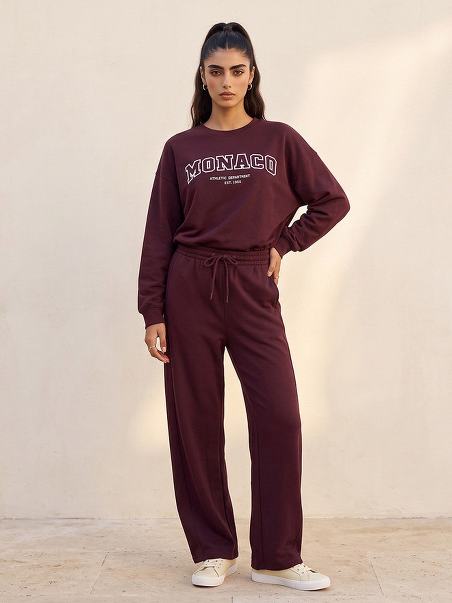 Track Pants with Drawstring Closure