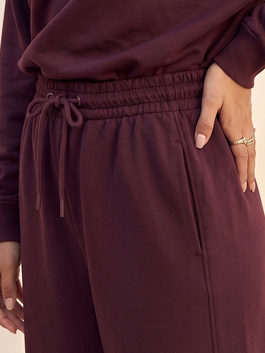 Track Pants with Drawstring Closure