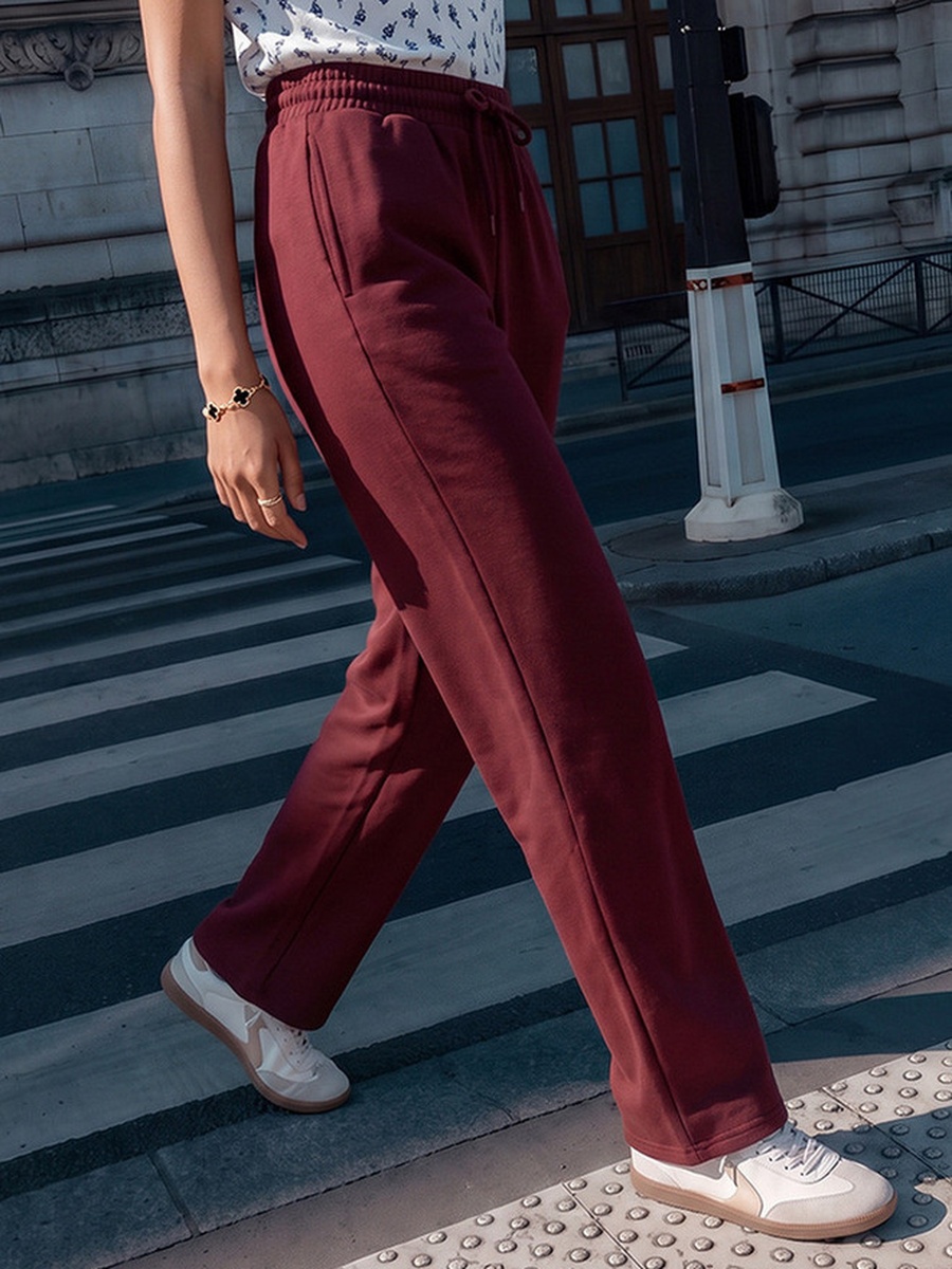 Track Pants with Elasticated Waist