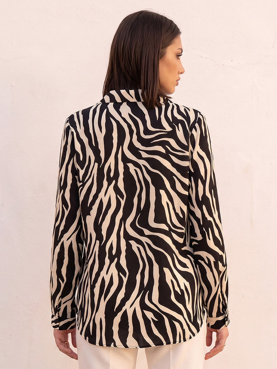 Shirt with Notch Collar