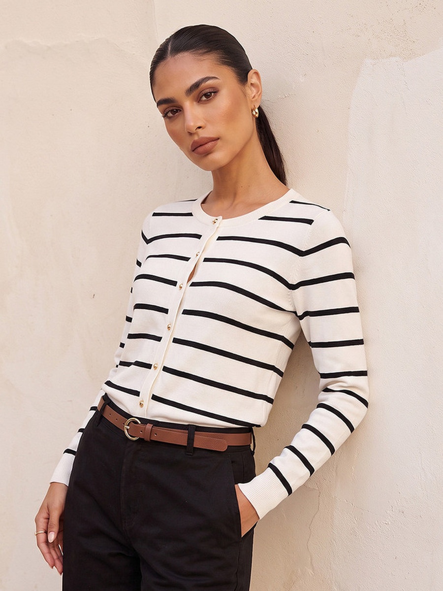 Striped Cardigan