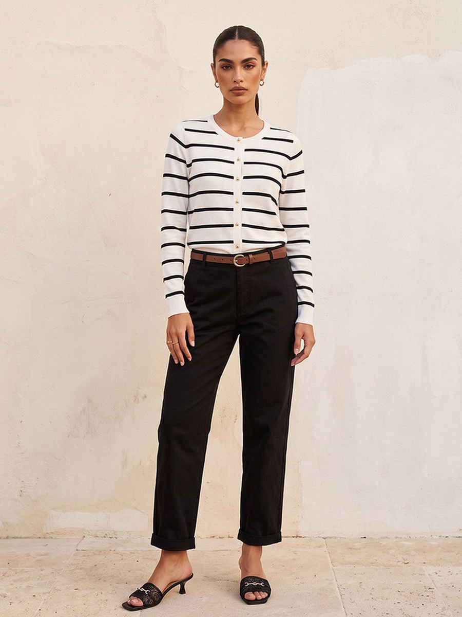 Striped Cardigan