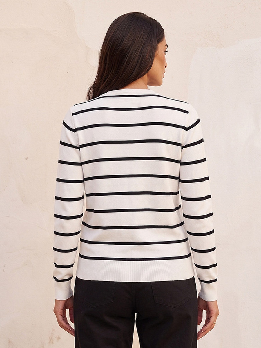 Striped Cardigan