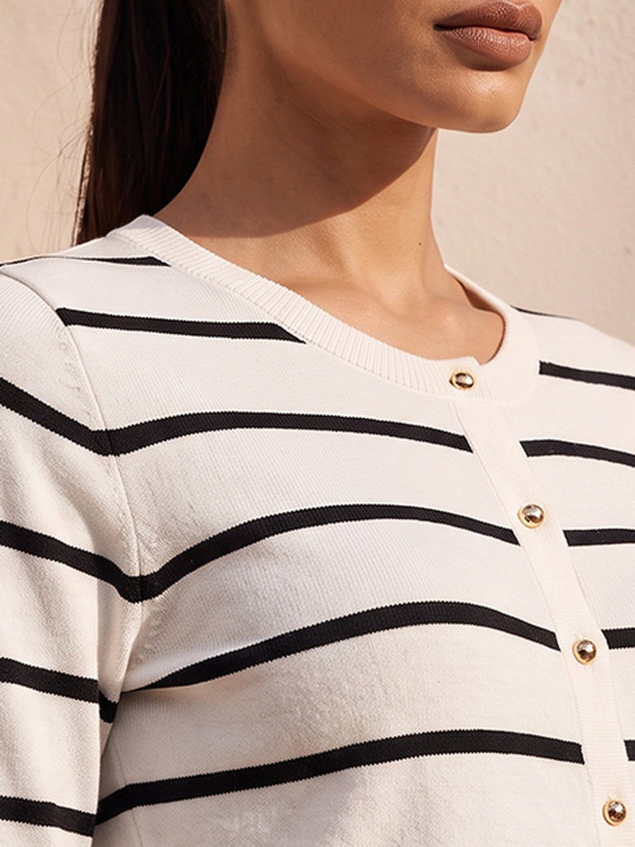 Striped Cardigan