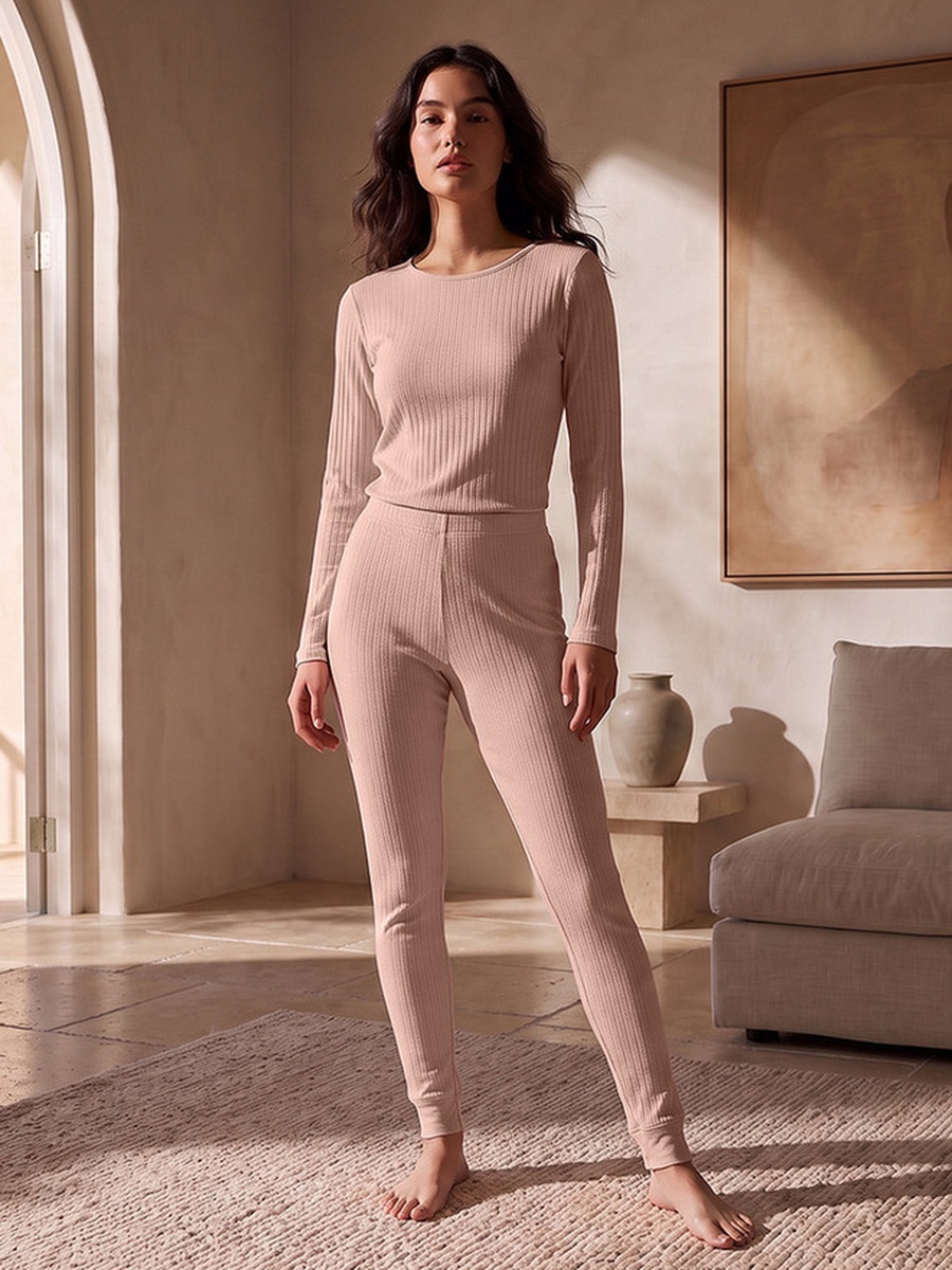 Ribbed Thermal Pyjamas