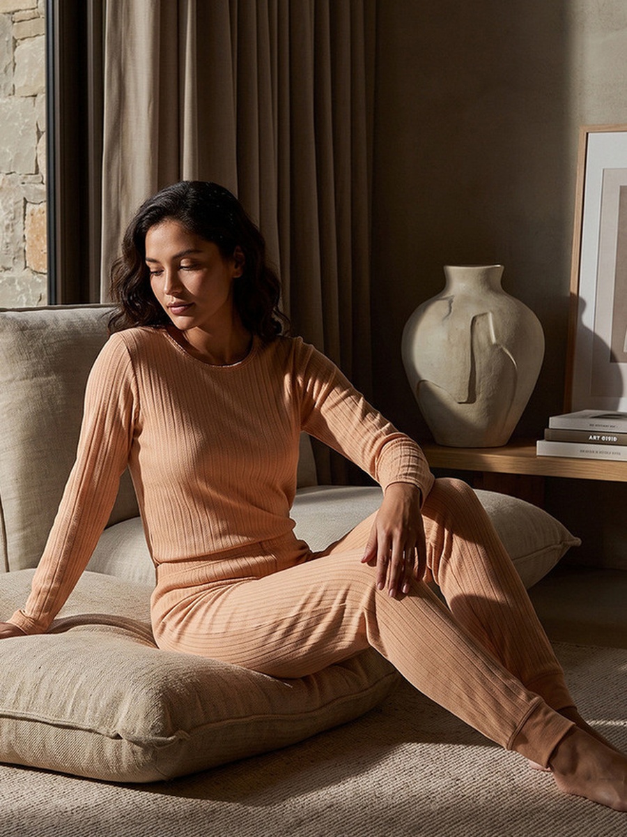Ribbed Thermal Pyjamas