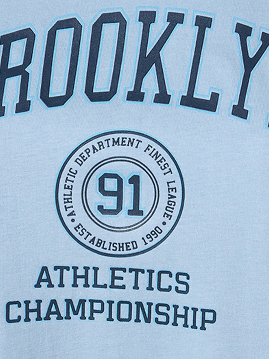 Cotton Brooklyn Print T-Shirt