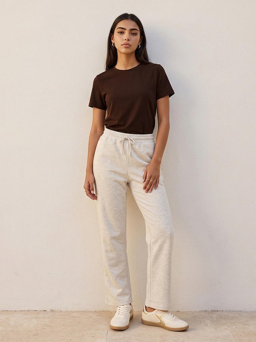 Plain Crew Neck T-Shirt