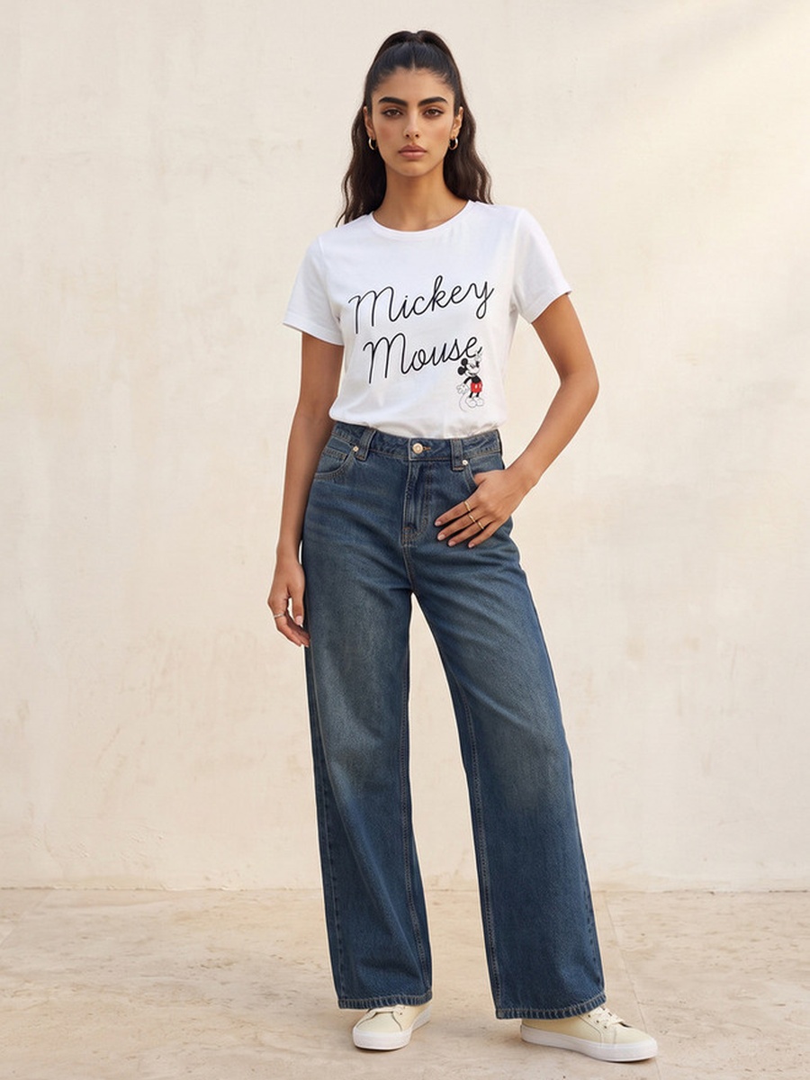 Mickey Mouse Cotton T-Shirt