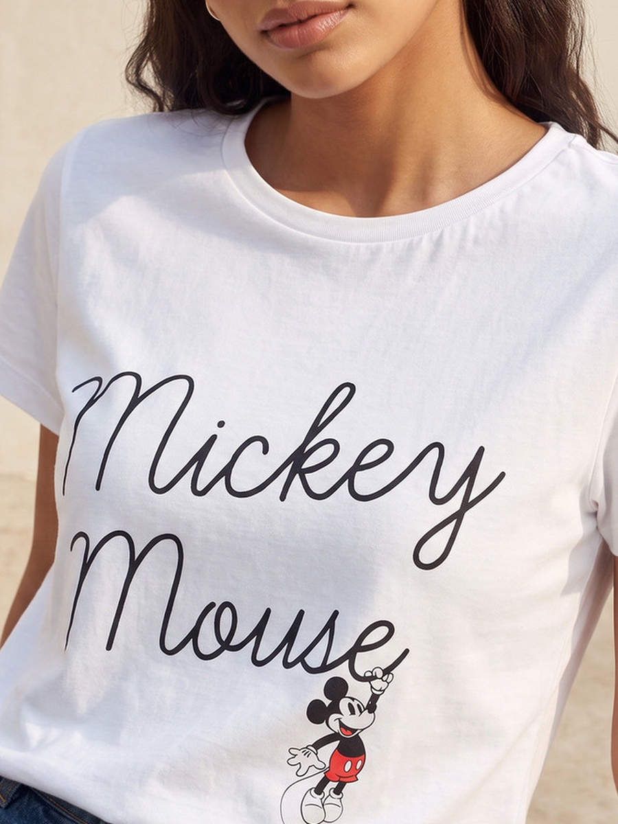 Mickey Mouse Cotton T-Shirt