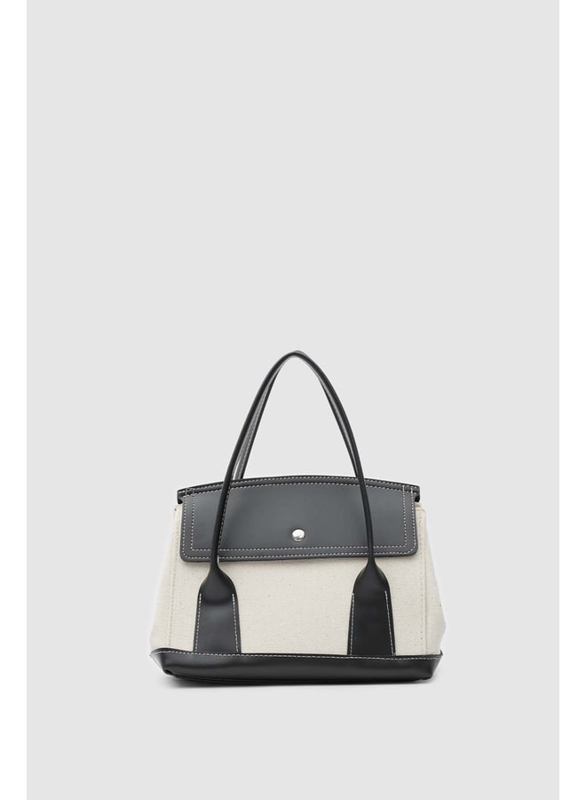 Multi Handbag with Clasp Closure