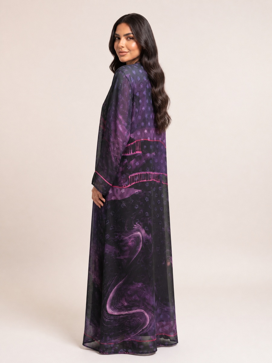 Black Dobby Abaya