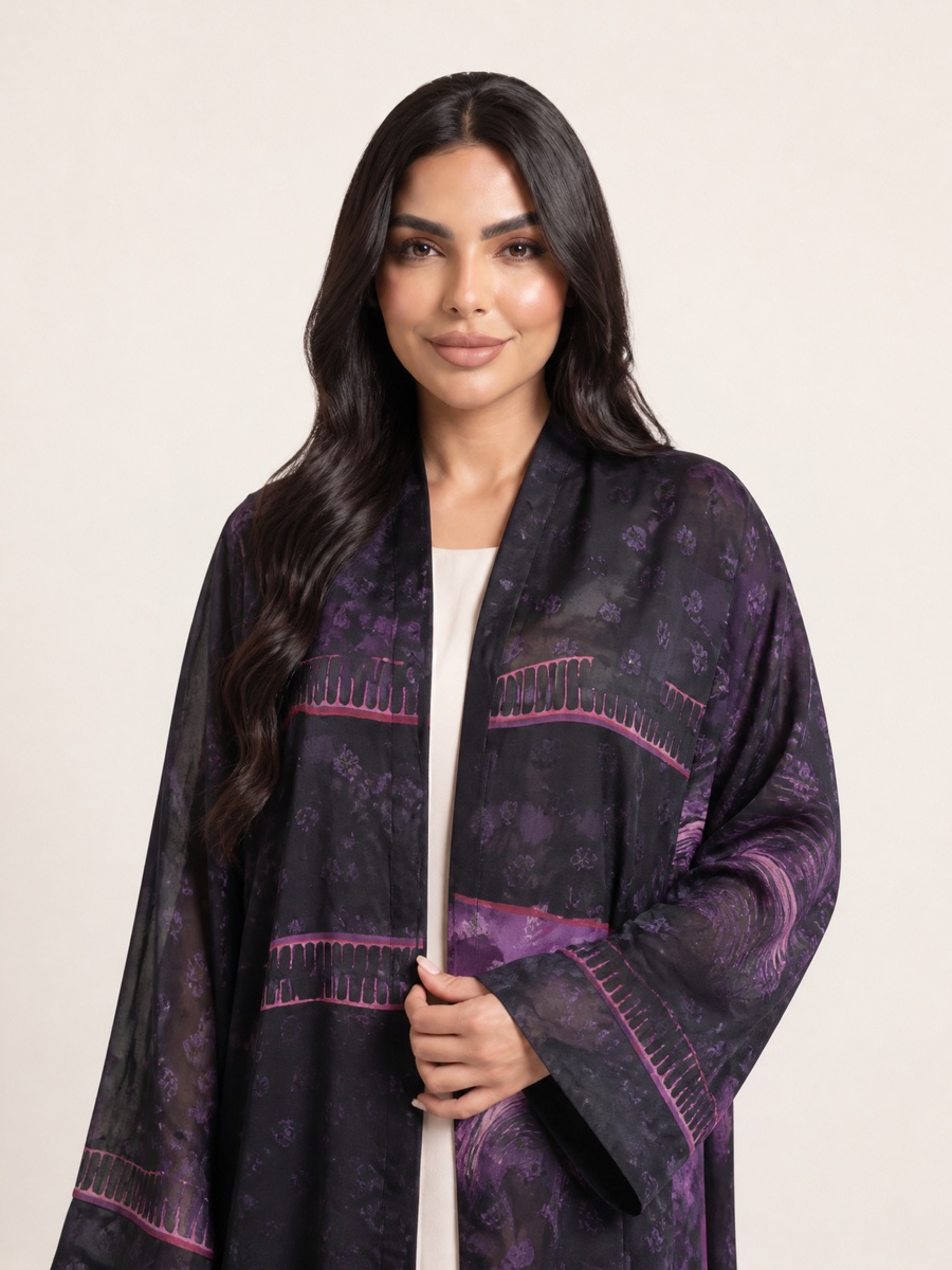 Black Dobby Abaya
