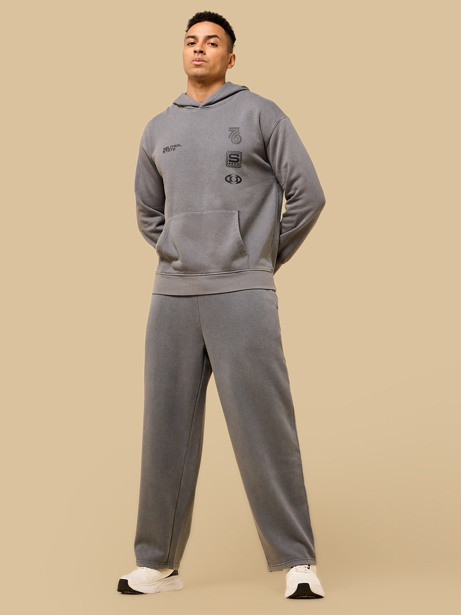 Acid Wash Oversized Pants