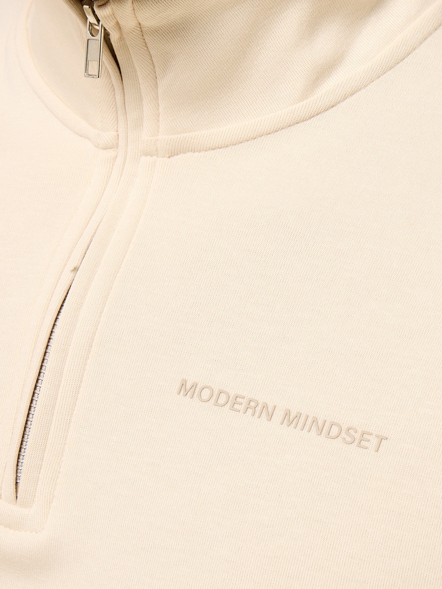 Regular Fit High Neck Sweatshirt