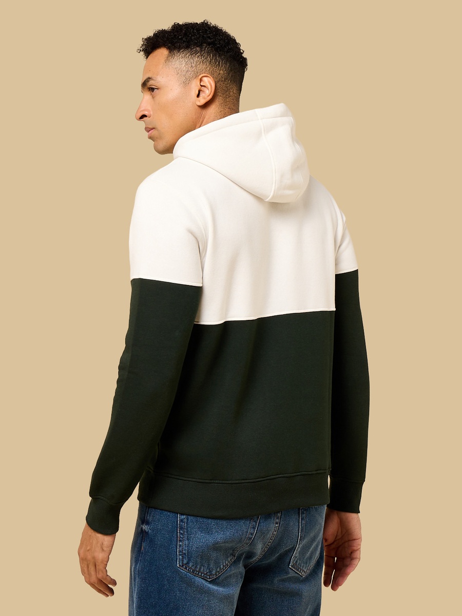 Colourblock Hooded Sweatshirt