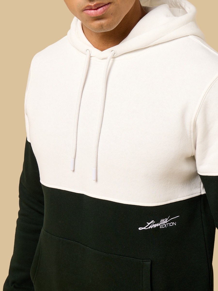 Colourblock Hooded Sweatshirt