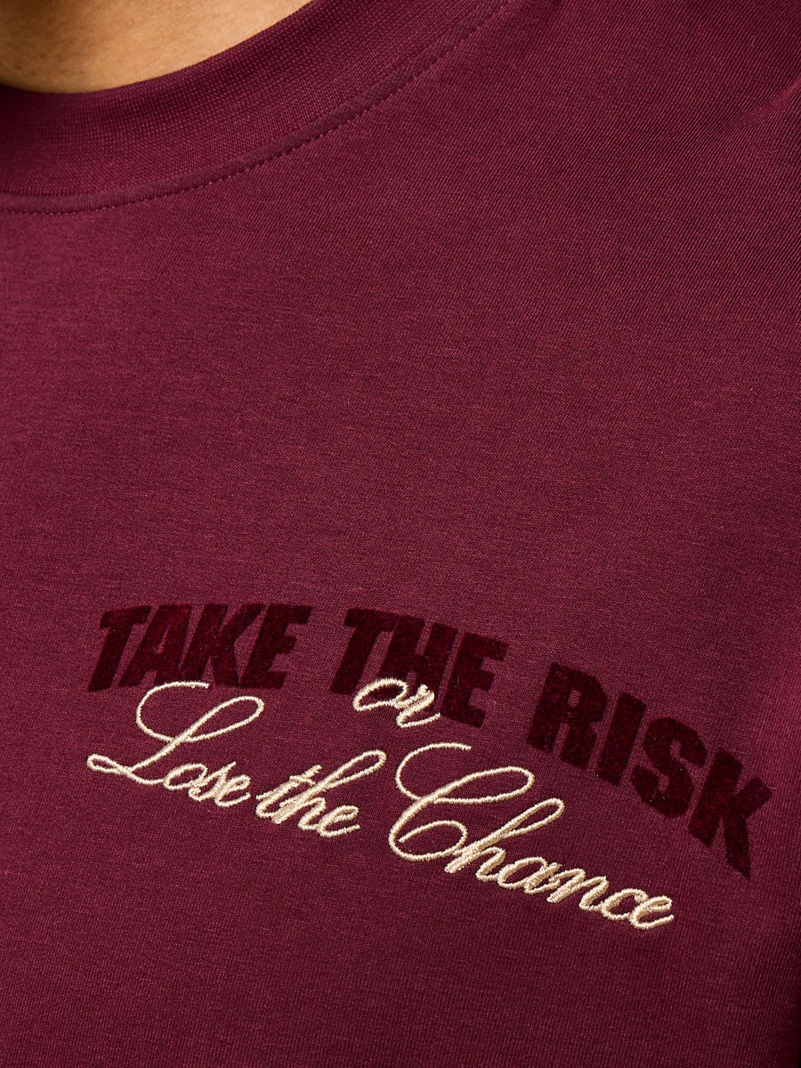 Slogan Print Oversized T-Shirt