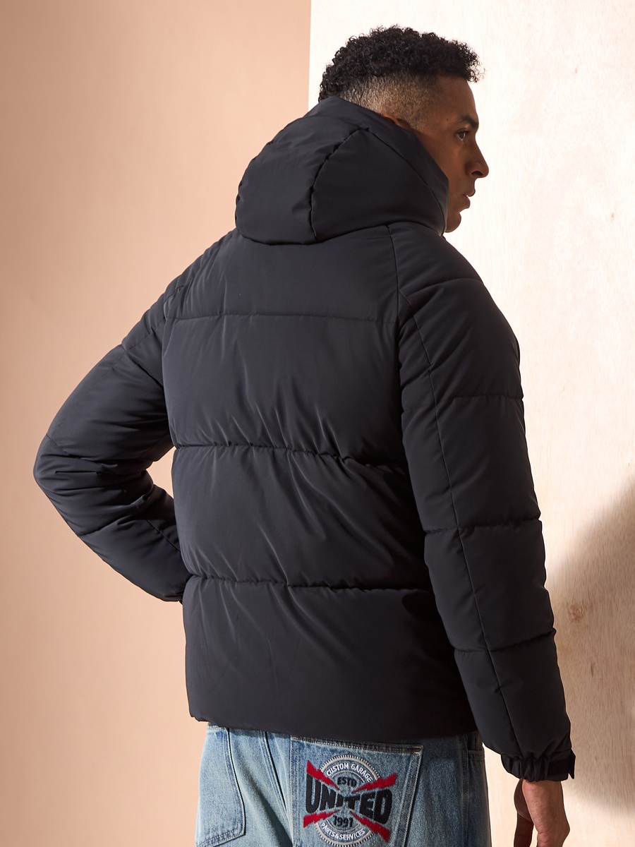 Hooded Utility Puffer Jacket