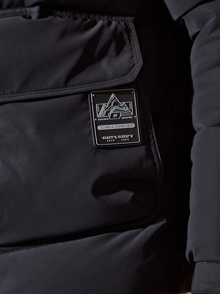 Hooded Utility Puffer Jacket