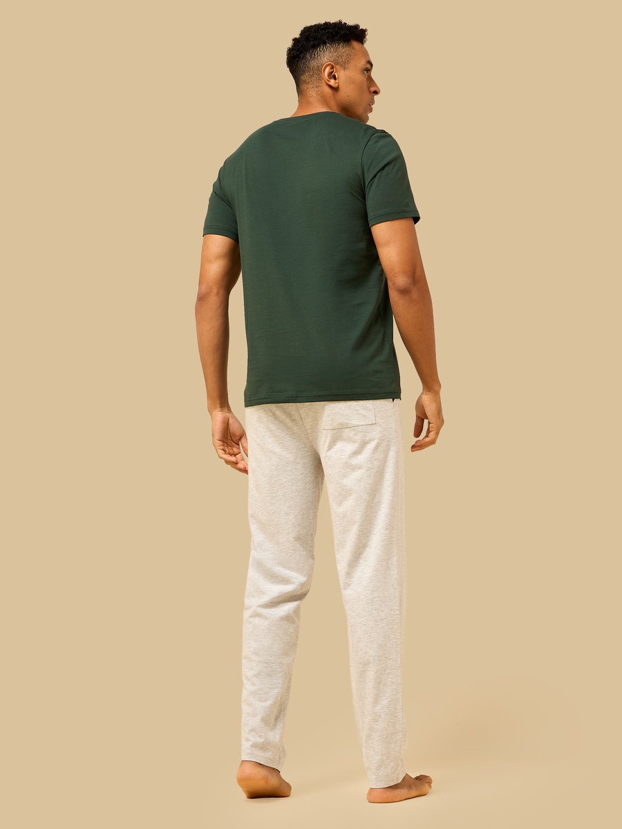 Embroidered Cotton Pyjama Set