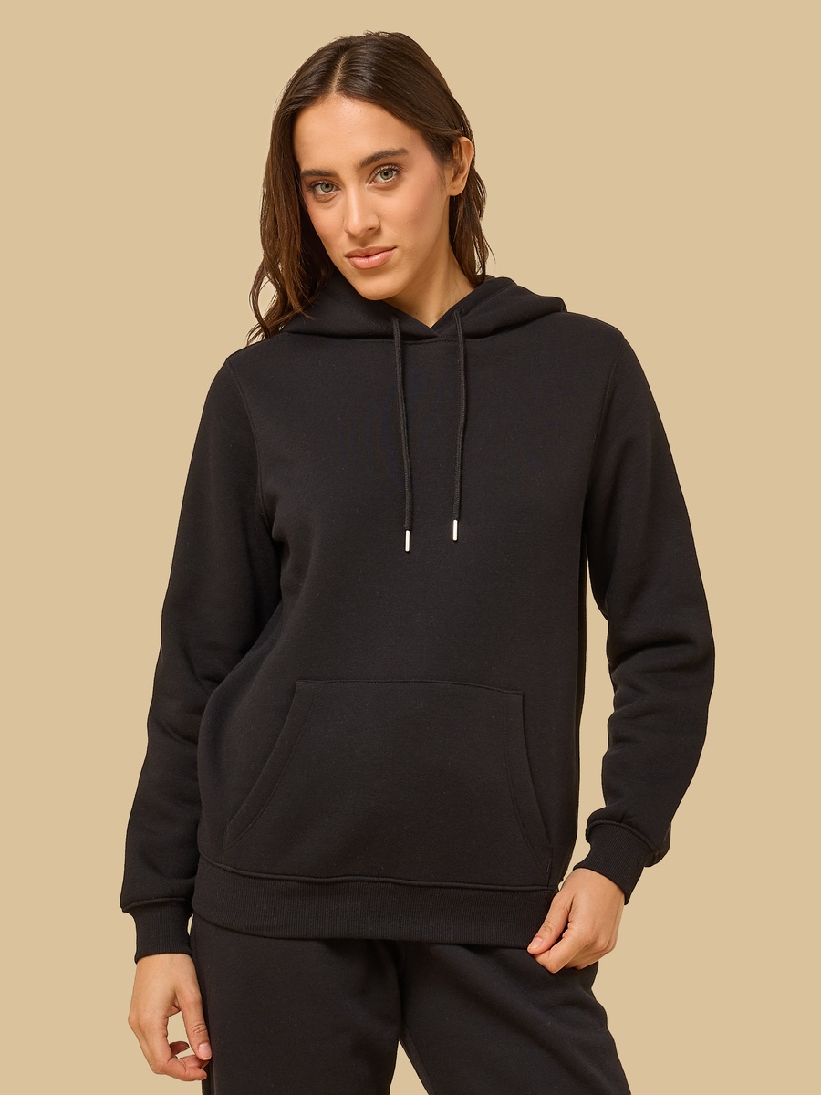 Hooded Sweatshirt with Kangaroo Pocket
