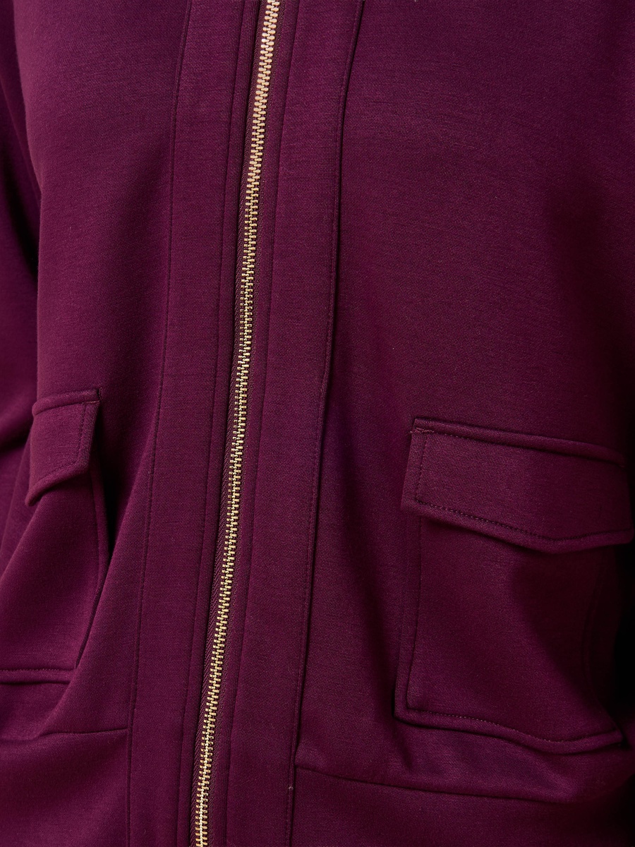 High Neck Modal Jacket