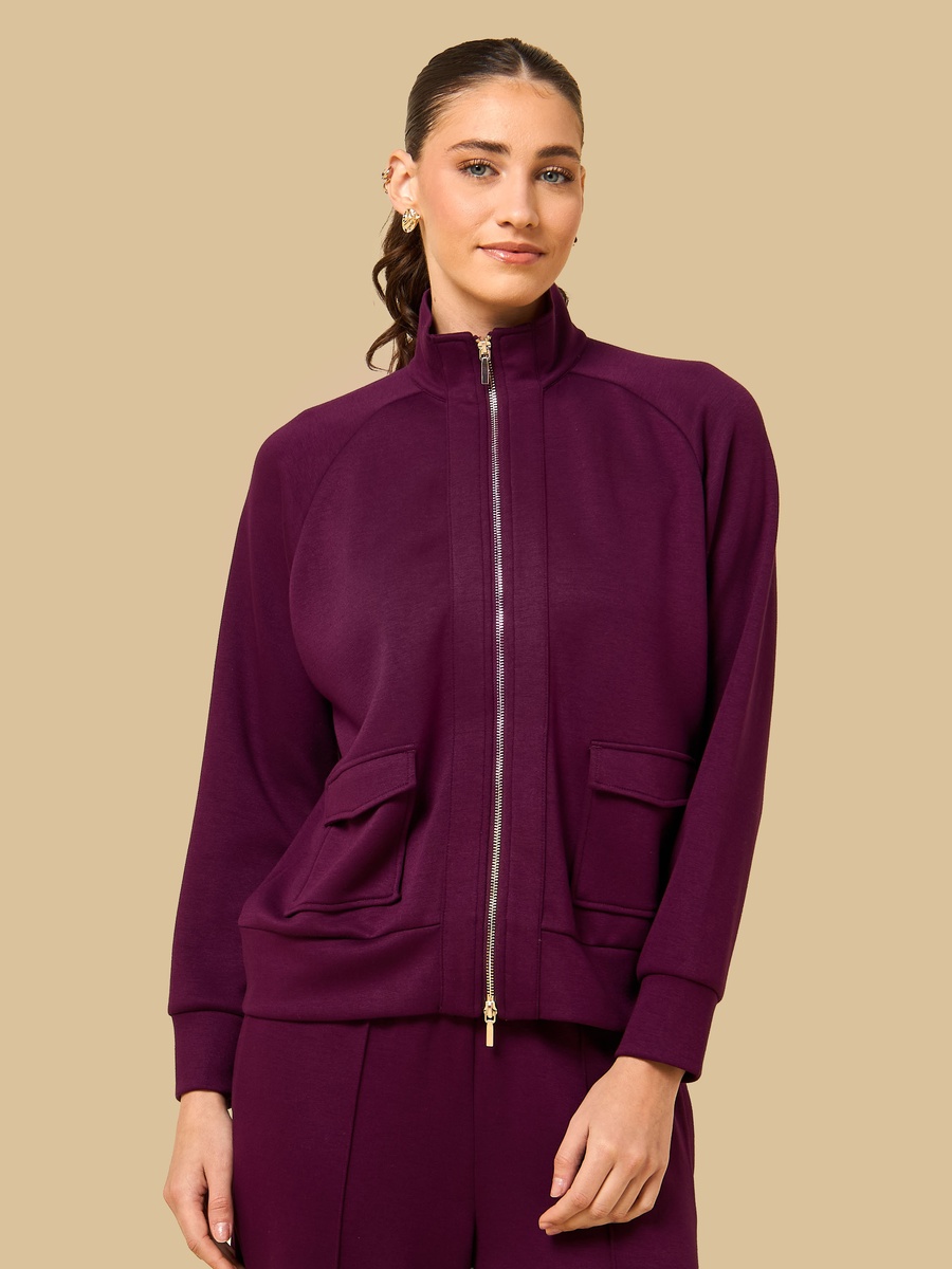 High Neck Modal Jacket
