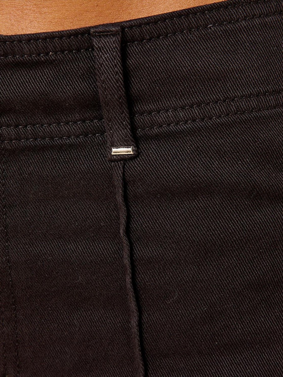 Pintuck High-Rise Jeans