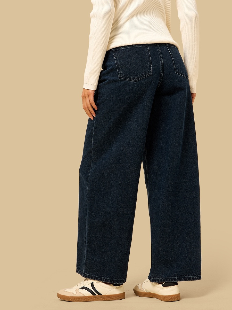 High Rise Wide Leg Jeans