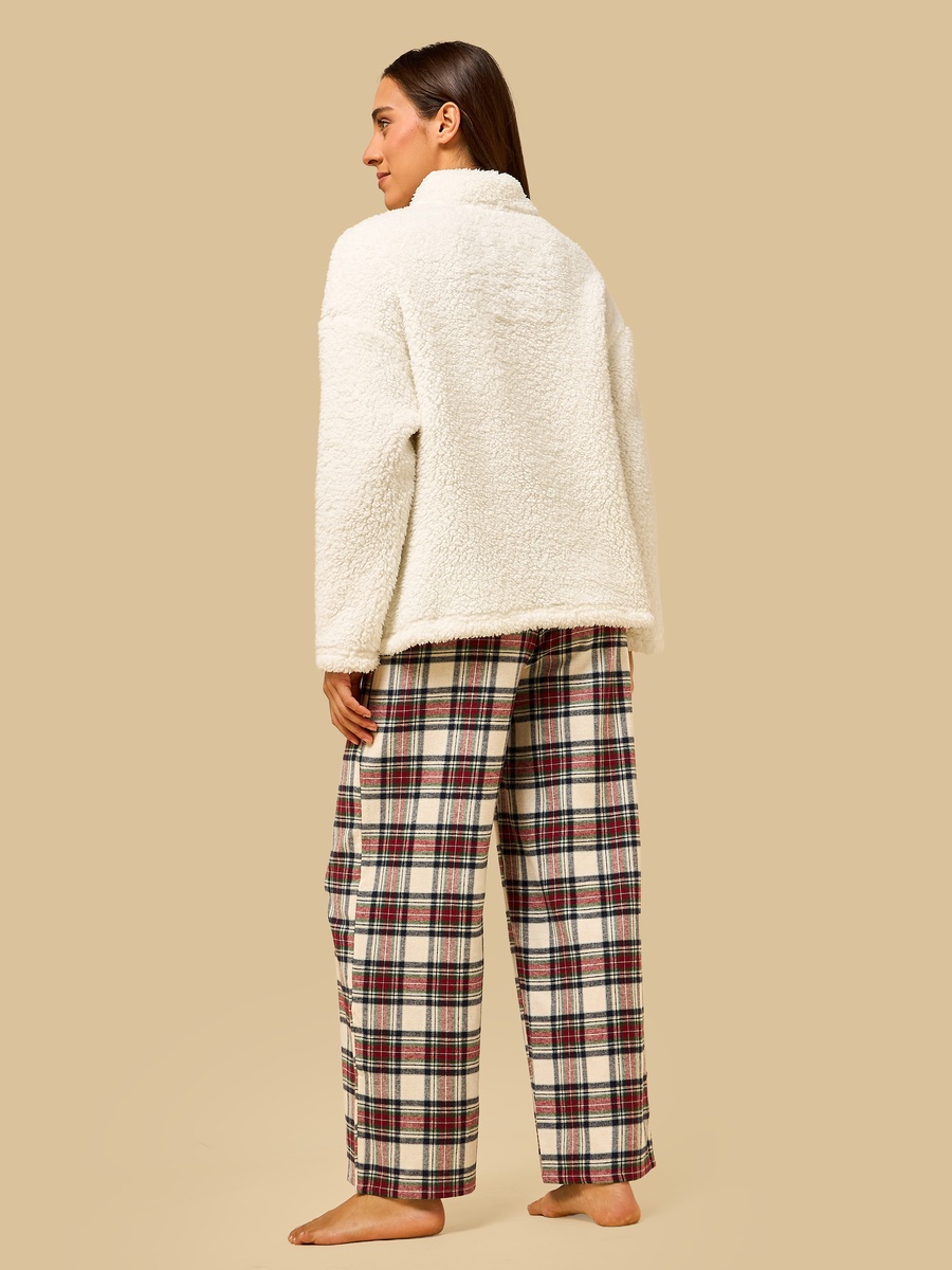 Checked Cotton Pyjama Set