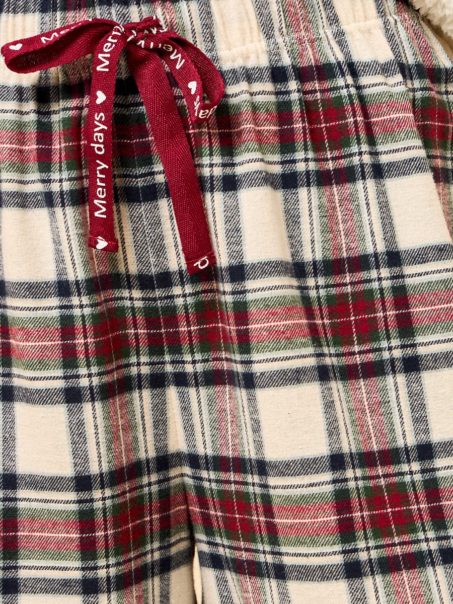 Checked Cotton Pyjama Set