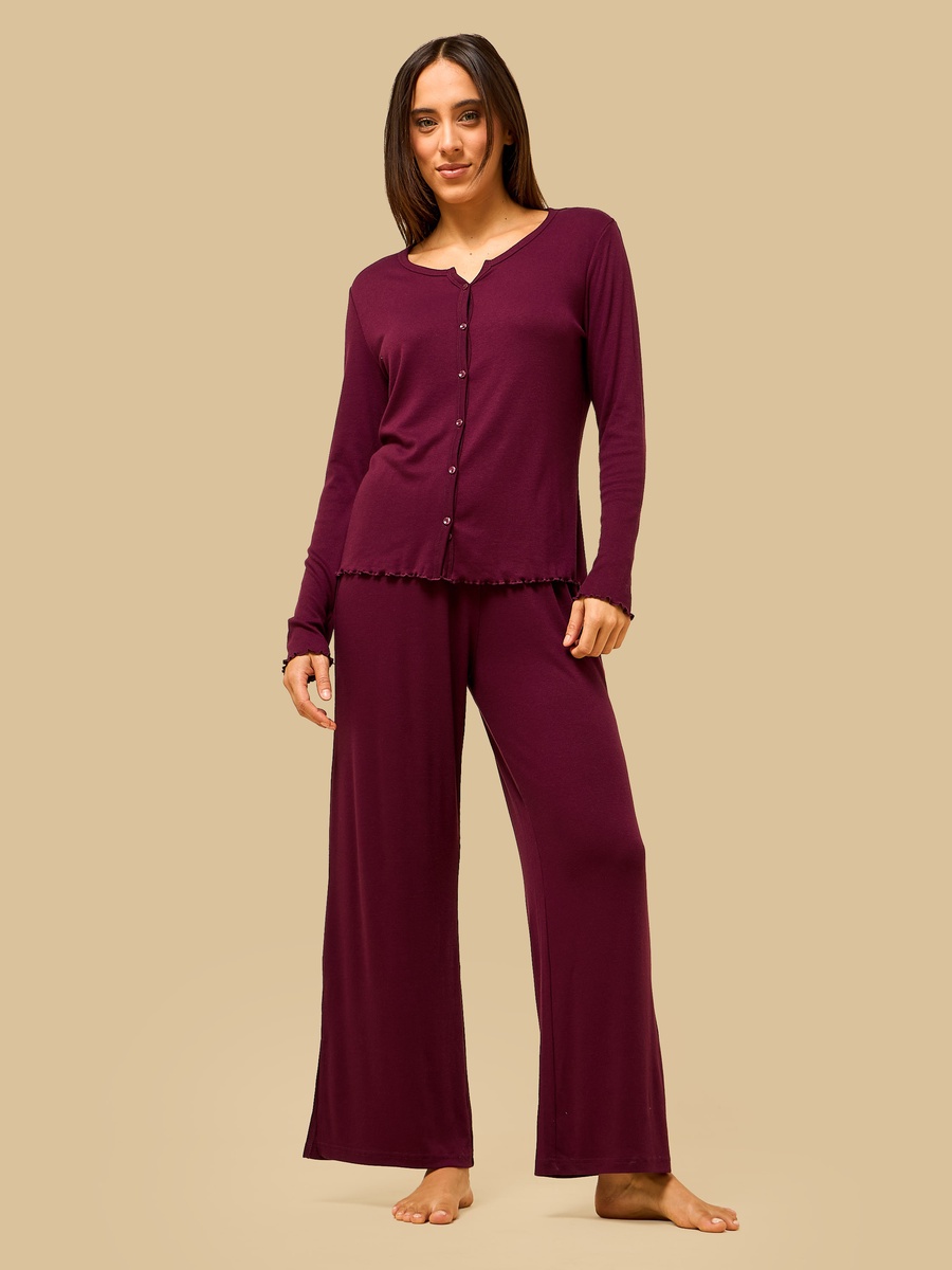 Ribbed Pyjama Set