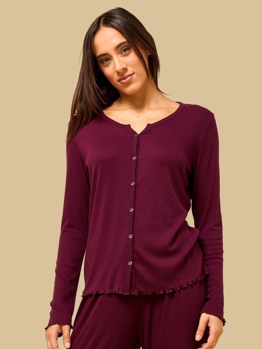 Ribbed Pyjama Set