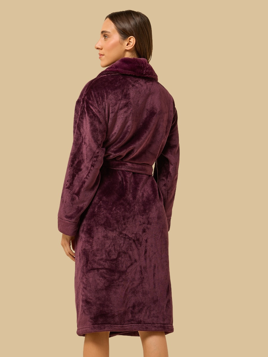 Fleece Textured Robe