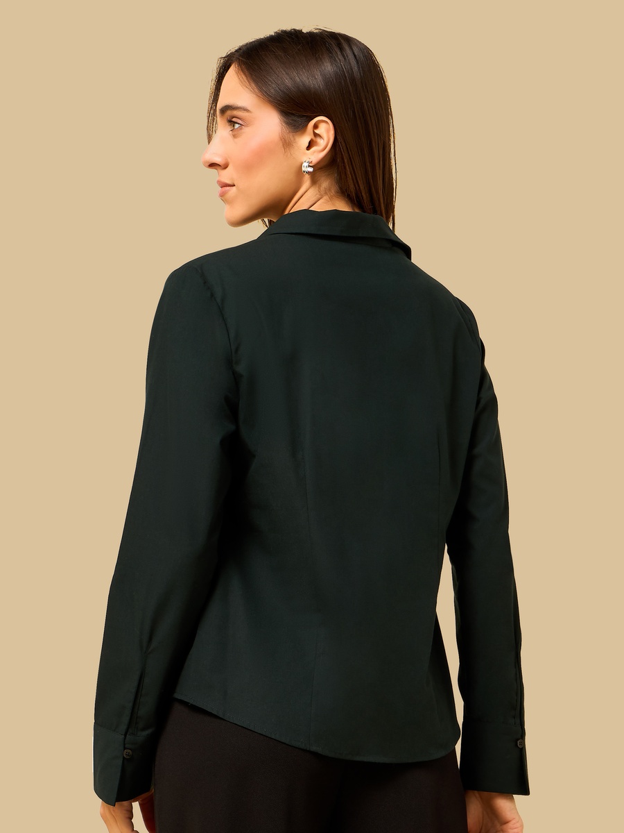 Fitted Poplin Shirt