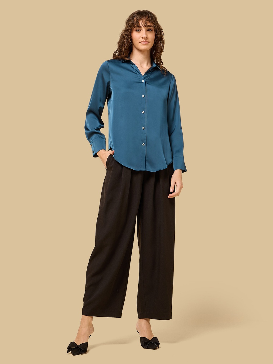 Satin Oversized Shirt