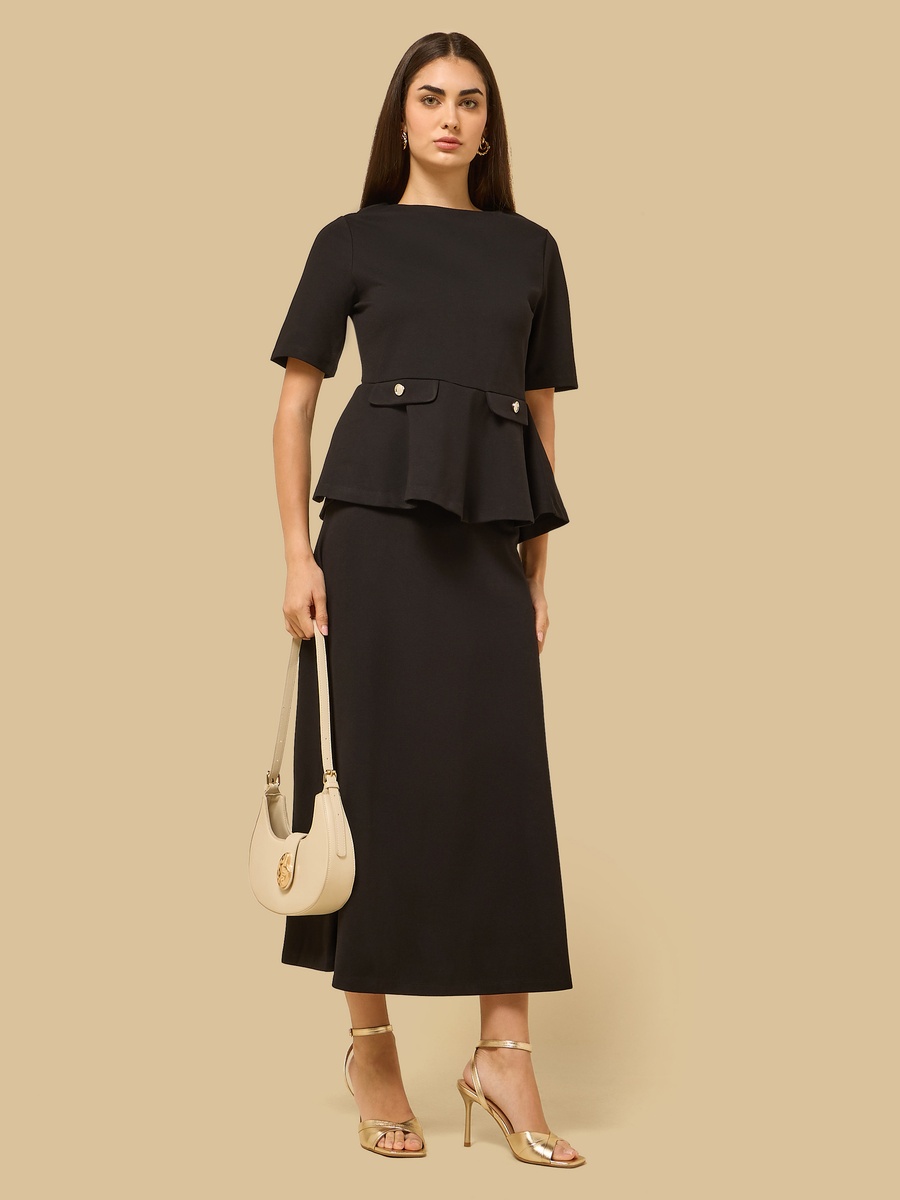 A-line Midi Skirt