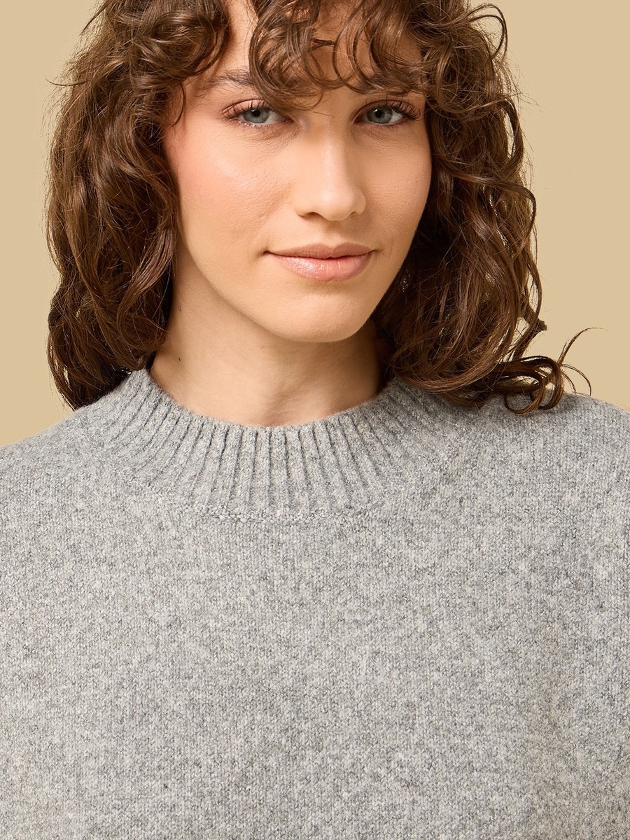 Ribbed Hem Sweater