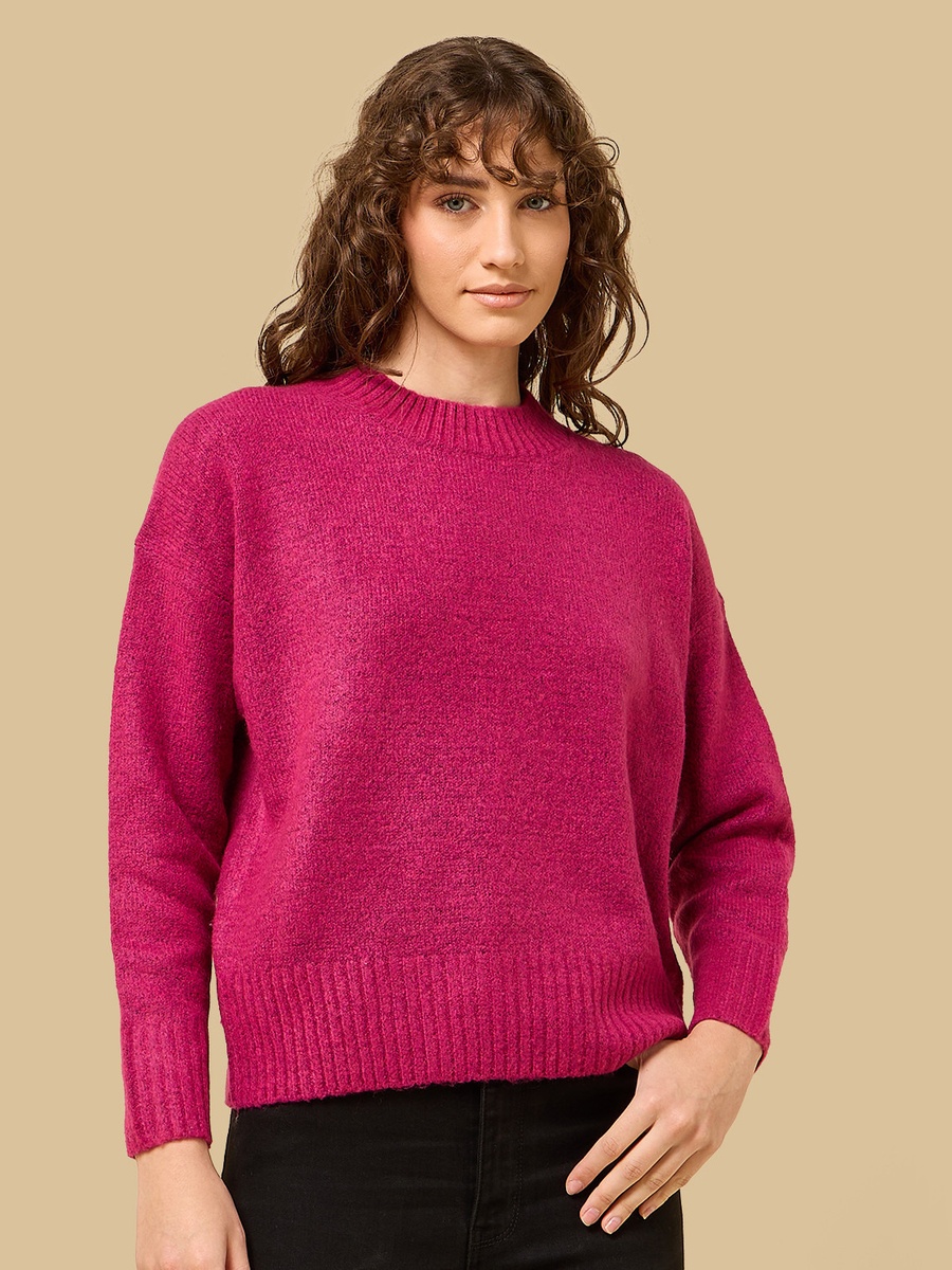 Ribbed Hem Sweater