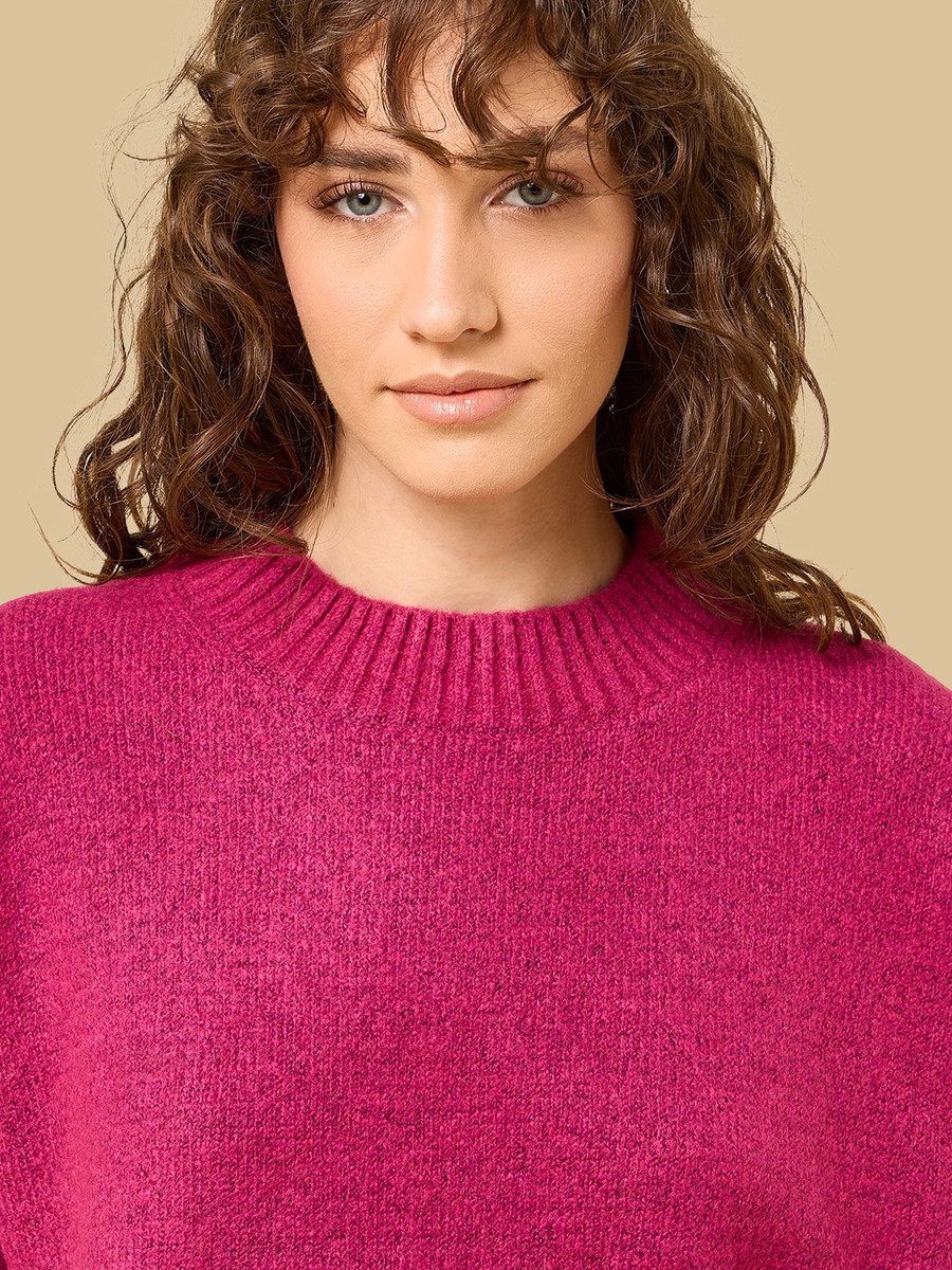 Ribbed Hem Sweater