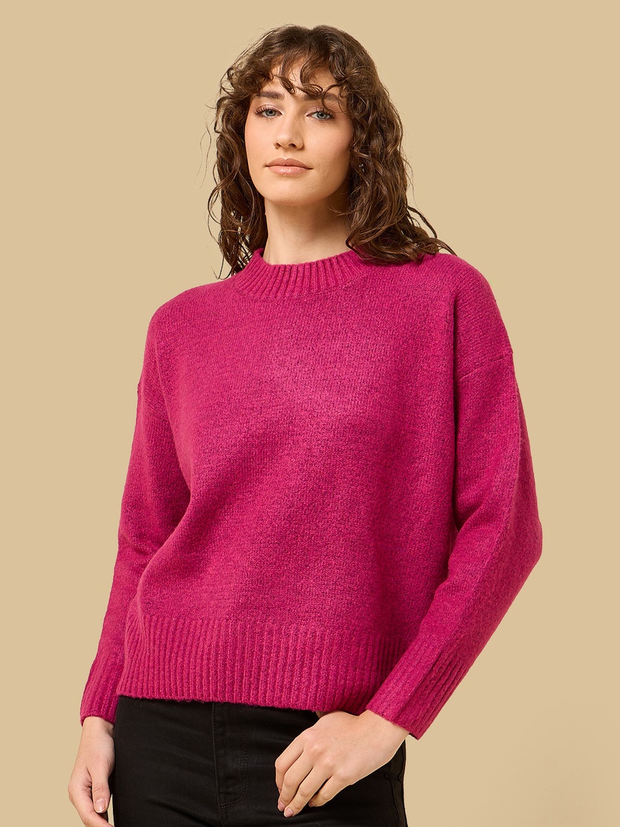 Ribbed Hem Sweater