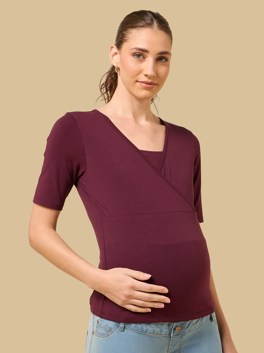 Nursing Wrap Top