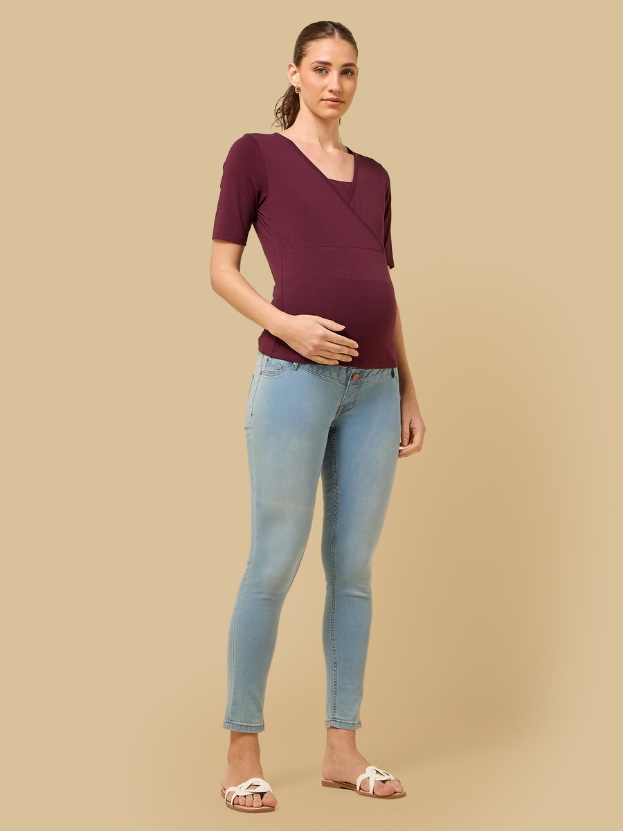 Nursing Wrap Top