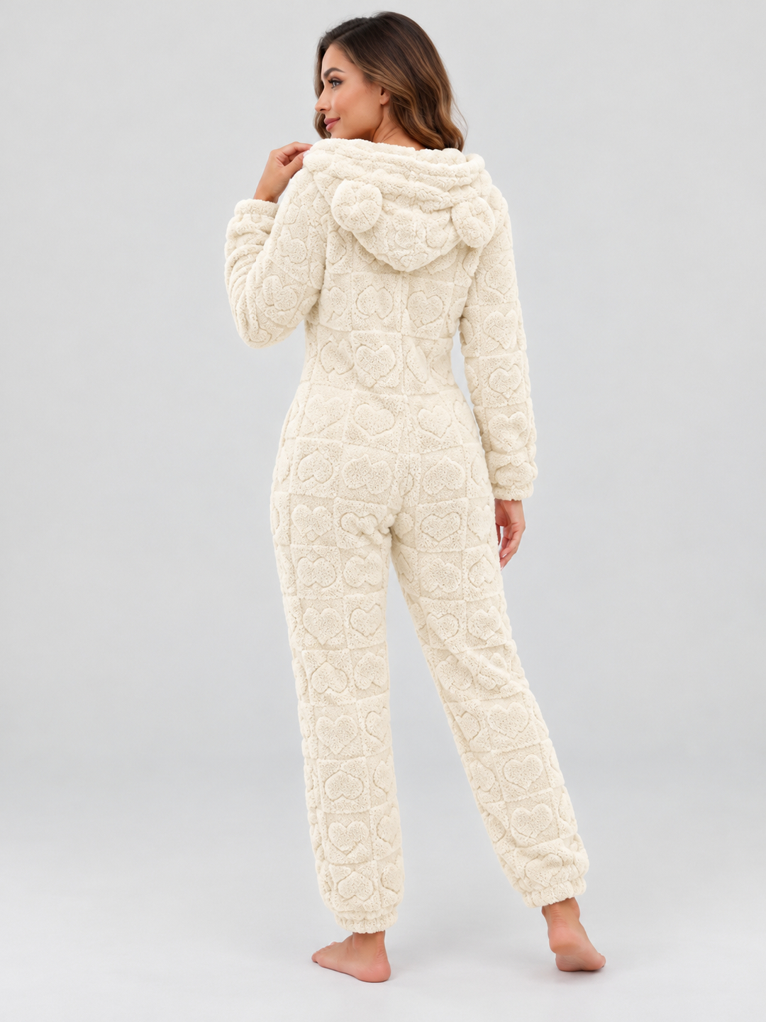 Off White Self Design Jumpsuit