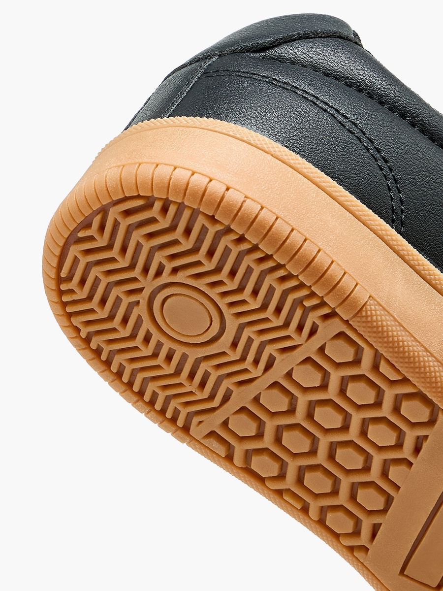 Men Striped Lace-Up Ankle Sneakers
