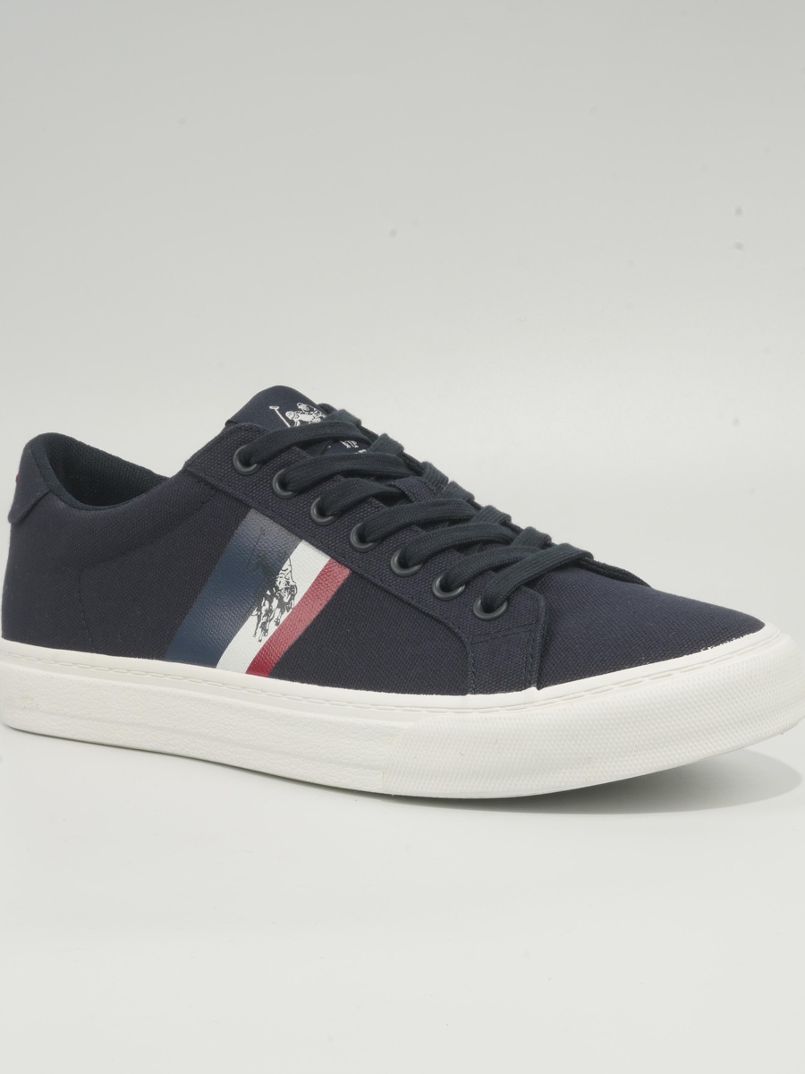 Men Costa Glb 6Fx Striped Lace-Up Ankle Sneakers